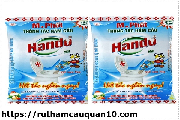 Những loại thuốc xử lý nghẹt đường ống - Hando